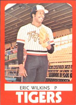 1980 TCMA Tacoma Tigers #25 Eric Wilkins Front