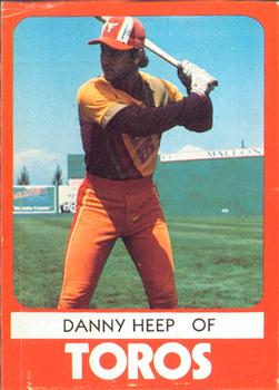 1980 TCMA Tucson Toros #1 Danny Heep Front