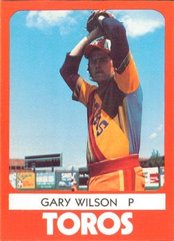 1980 TCMA Tucson Toros #5 Gary Wilson Front