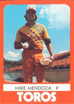 1980 TCMA Tucson Toros #21 Mike Mendoza Front