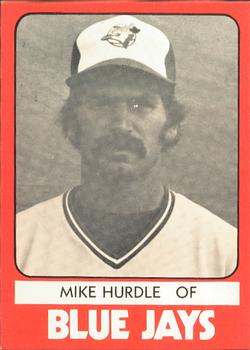 1980 TCMA Utica Blue Jays #29 Mike Hurdle Front