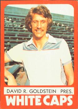 1980 TCMA West Haven White Caps #20b David Goldstein Front