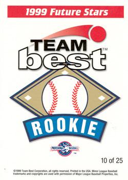1999 Team Best Rookie - 1999 Future Stars #10 Chip Ambres / Derek Wathan Back