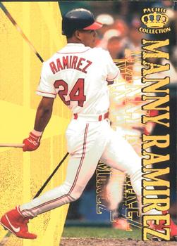 1996 Pacific Crown Collection - Hometown of the Players #HP-9 Manny Ramirez Front