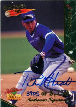 1995 Signature Rookies - Signatures #24 Phil Hiatt Front