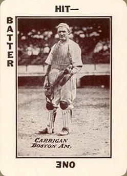 1913 Tom Barker Game WG6 #8 Bill Carrigan Front