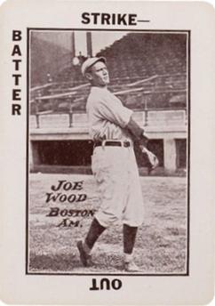 1913 Tom Barker Game WG6 #42 Joe Wood Front