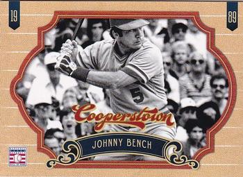 2012 Panini Cooperstown #138 Johnny Bench Front