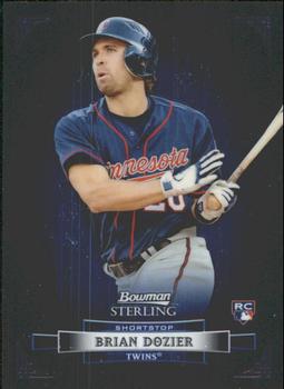2012 Bowman Sterling #3 Brian Dozier Front