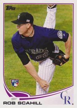 2013 Topps #185 Rob Scahill Front