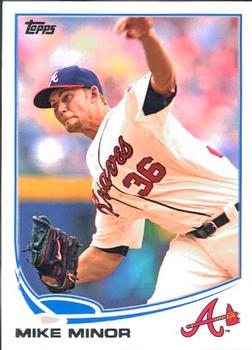 2013 Topps #257 Mike Minor Front