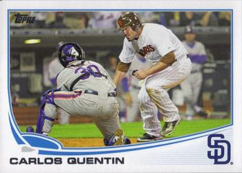 2013 Topps #546 Carlos Quentin Front
