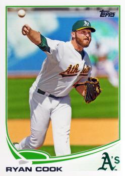 2013 Topps #48 Ryan Cook Front