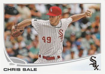 2013 Topps #49 Chris Sale Front