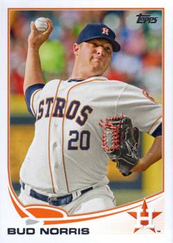 2013 Topps #353 Bud Norris Front