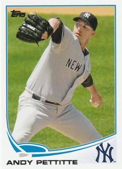 2013 Topps #506 Andy Pettitte Front