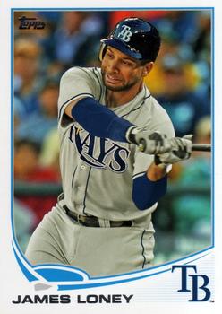2013 Topps #593 James Loney Front