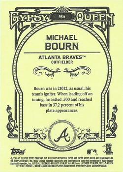 2013 Topps Gypsy Queen #95 Michael Bourn Back