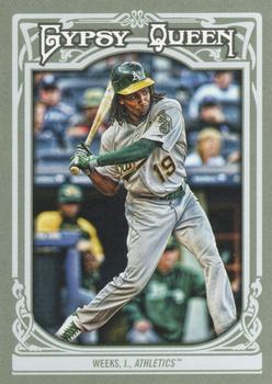 2013 Topps Gypsy Queen #214 Jemile Weeks Front