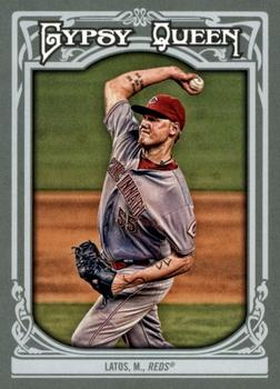 2013 Topps Gypsy Queen #349 Mat Latos Front