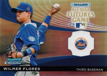 2012 Bowman Chrome - Futures Game #FG-WF Wilmer Flores Front