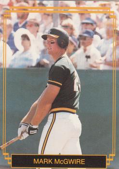 1989 Pacific Cards & Comics Big League All Stars (unlicensed) #11 Mark McGwire Front