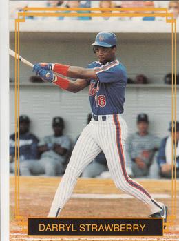 1989 Pacific Cards & Comics Big League All Stars (unlicensed) #16 Darryl Strawberry Front