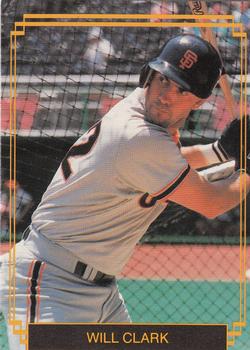 1989 Pacific Cards & Comics Big League All Stars (unlicensed) #20 Will Clark Front