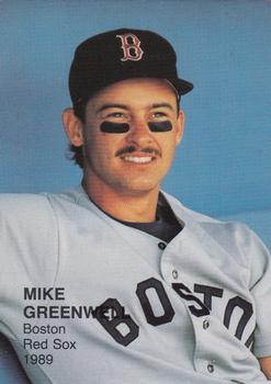 1989 Boston Red Sox Team Set (unlicensed) #18 Mike Greenwell Front
