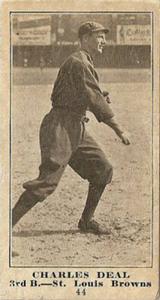 1916 Sporting News (M101-4) #44 Charles Deal Front