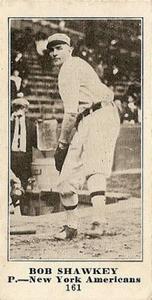 1916 Sporting News (M101-4) #161 Bob Shawkey Front