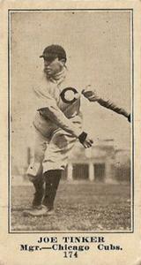 1916 Sporting News (M101-4) #174 Joe Tinker Front