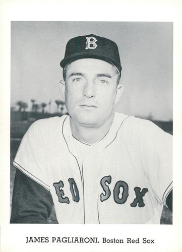 1962 Jay Publishing Boston Red Sox 5x7 Photos (Set A) #NNO Jim Pagliaroni Front