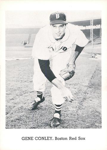 1962 Jay Publishing Boston Red Sox 5x7 Photos (Set C) #NNO Gene Conley Front
