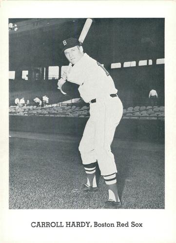 1962 Jay Publishing Boston Red Sox 5x7 Photos (Set C) #NNO Carroll Hardy Front