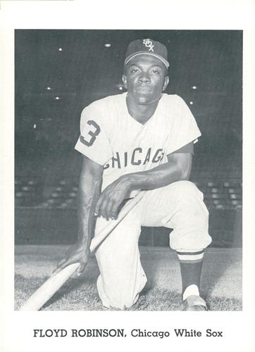 1962 Jay Publishing Chicago White Sox 5x7 Photos #NNO Floyd Robinson Front