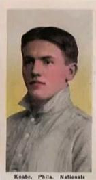 1910-11 Sporting Life M116 #NNO Otto Knabe Front