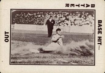 1913 National Game WG5 #NNO Runner sliding, umpire behind Front