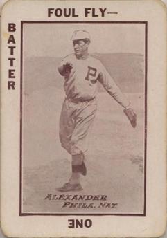 1913 National Game WG5 #NNO Pete Alexander Front