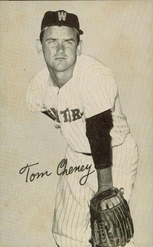 1947-66 Exhibits (W461) #NNO Tom Cheney Front