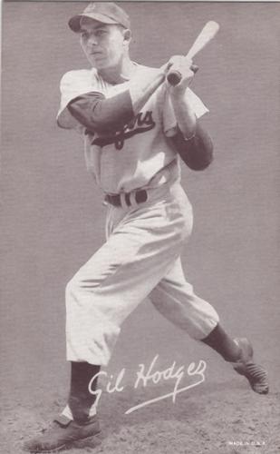 1947-66 Exhibits (W461) #NNO Gil Hodges Front