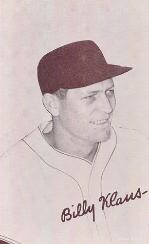 1947-66 Exhibits (W461) #NNO Billy Klaus Front