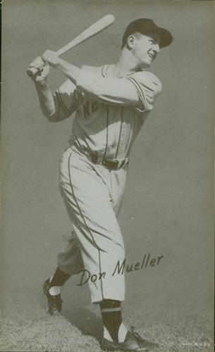 1947-66 Exhibits (W461) #NNO Don Mueller Front