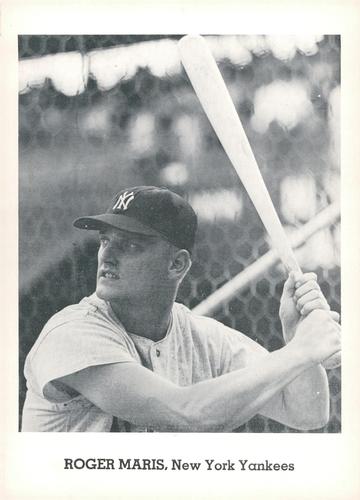 1962 Jay Publishing New York Yankees 5x7 Photos #NNO Roger Maris Front