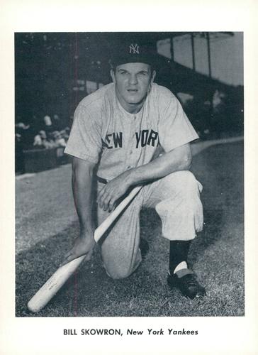 1962 Jay Publishing New York Yankees 5x7 Photos (Font Variation) #NNO Bill Skowron Front