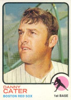 1973 Topps #317 Danny Cater Front
