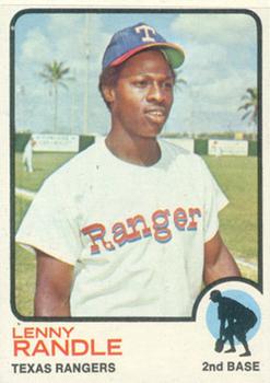 1973 Topps #378 Lenny Randle Front