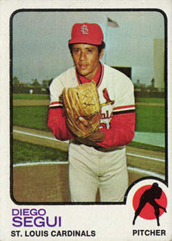 1973 Topps #383 Diego Segui Front