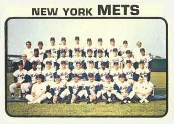 1973 Topps #389 New York Mets Front