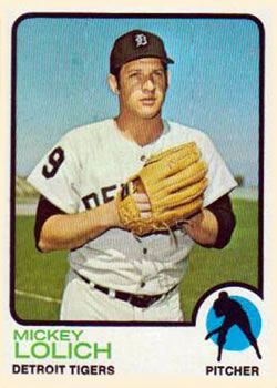 1973 Topps #390 Mickey Lolich Front